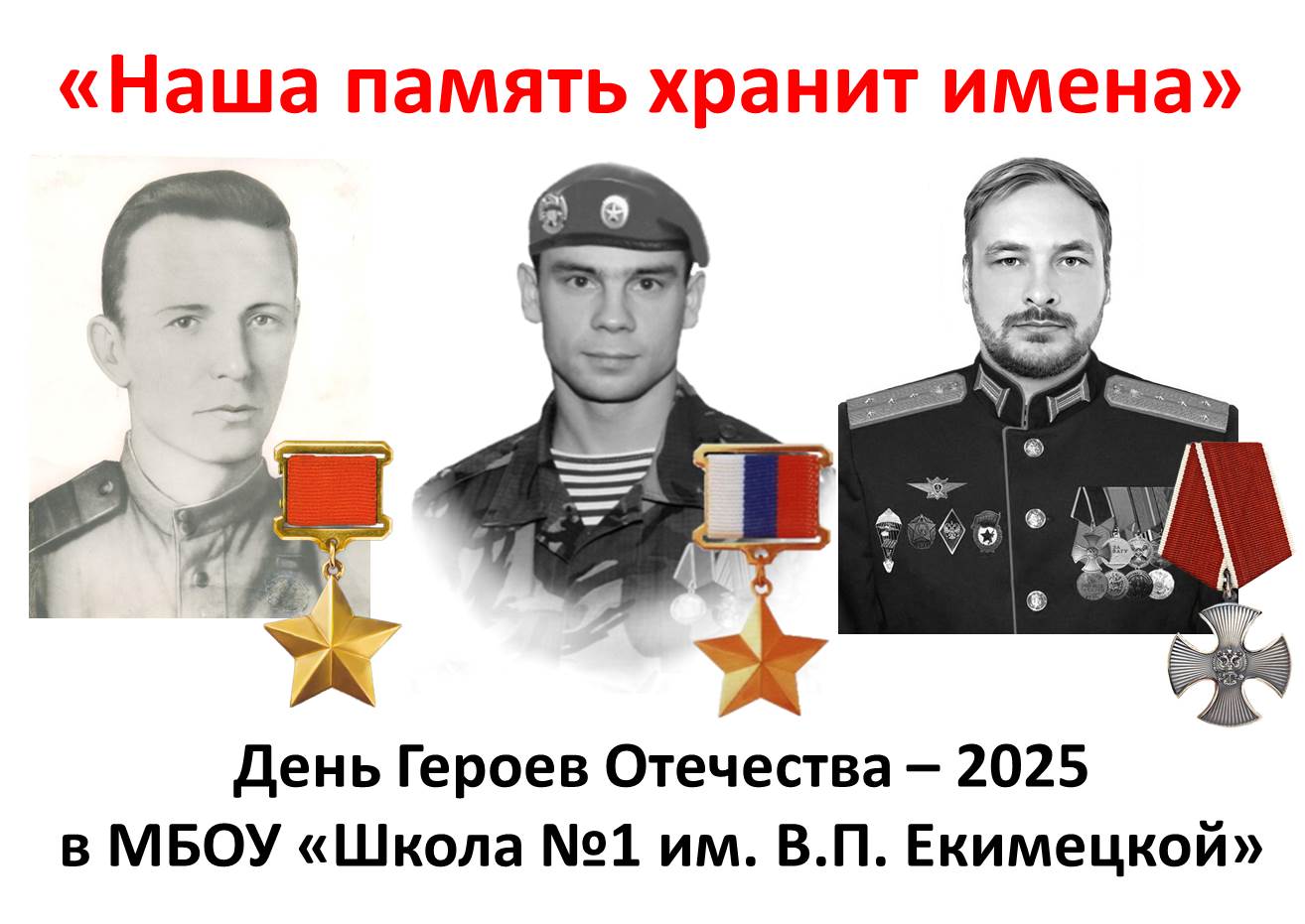 Наша память хранит имена!.